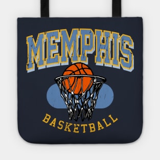 Vintage Memphis Basketball Tote