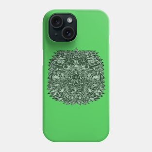 Quetzalcoatl Green Phone Case