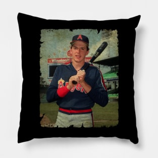 Wally Joyner - Los Angeles Angels, 1986 Pillow