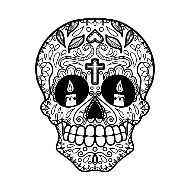 HomeSchooltattoo Sugarskull by HomeSchoolTattoo