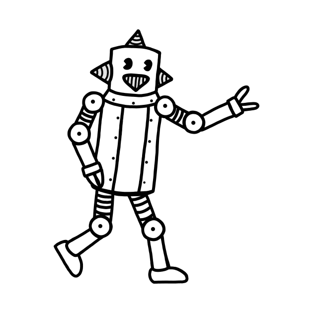 Vintage CP Robot 2 by NoirPineapple