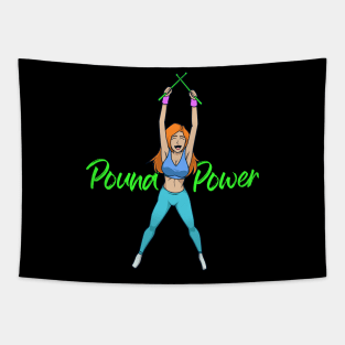 Pound Power - Pound Fitness Tapestry