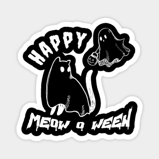 Happy meow o ween Magnet