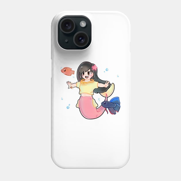 Mermaid Persona Phone Case by franzieart