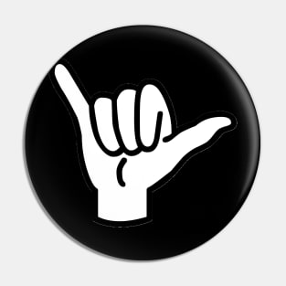 american sign language,  ASL Pin