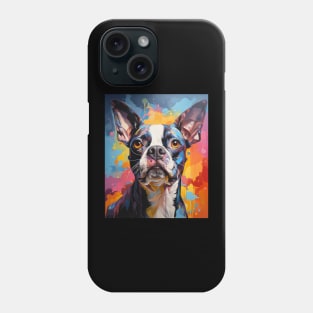 Boston Terrier Pop Art Phone Case