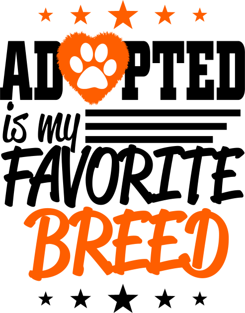 Adopted is my favorite Breed Kids T-Shirt by Stitched Clothing And Sports Apparel