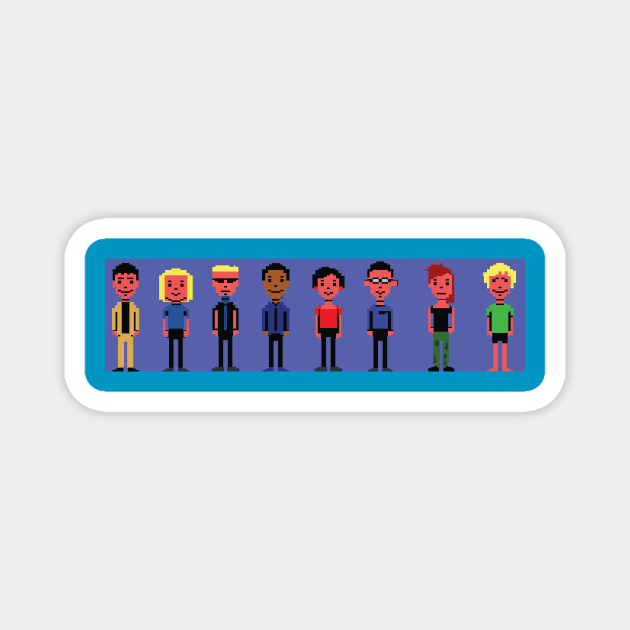 Maniac Mansion Magnet by Retro8Bit Fashion Store