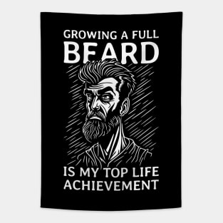 Growing a Full Beard is my Top Life Achievement Tapestry