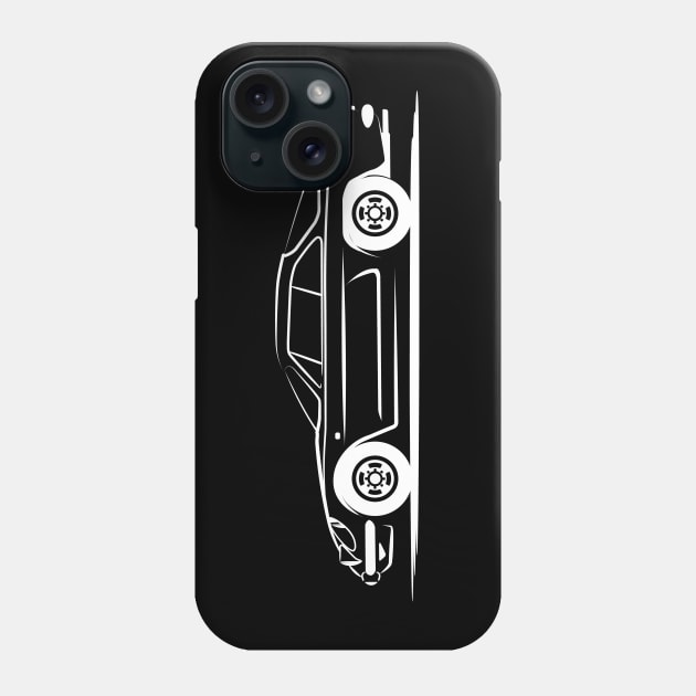 Renault Alpine A110 White Phone Case by PauHanaDesign