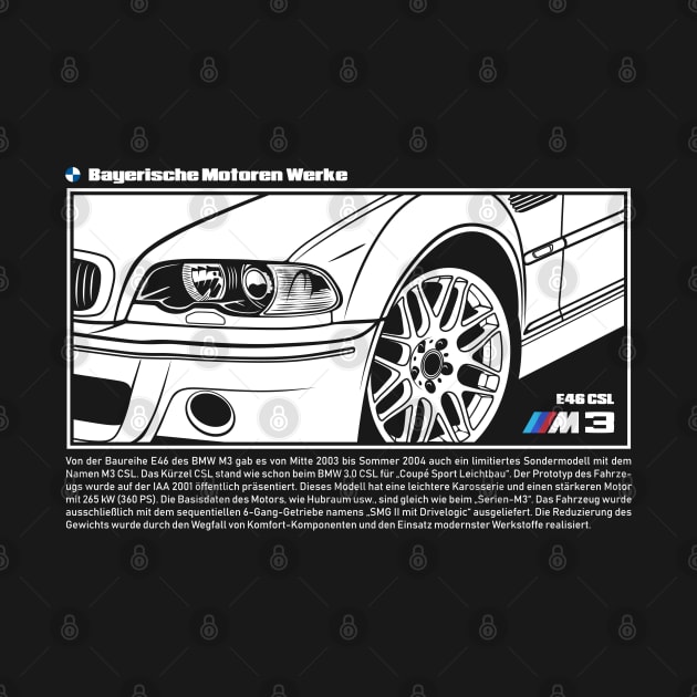 M3 e46 CSL by idrdesign