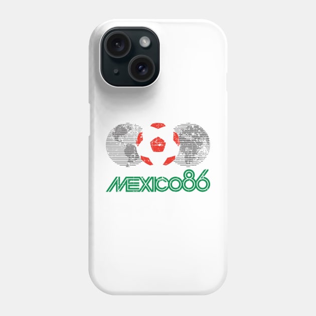 Mexico 86 - Retro Design Phone Case by verde