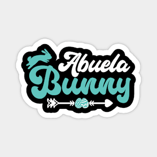 Abuela Bunny Matching Family Happy Easter Day Rabbit Egg Magnet