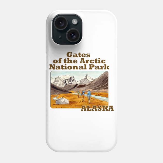 Gates of the Arctic National Park, Alaska Phone Case by MMcBuck