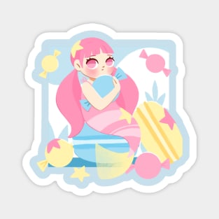 Candy Mermaid Magnet