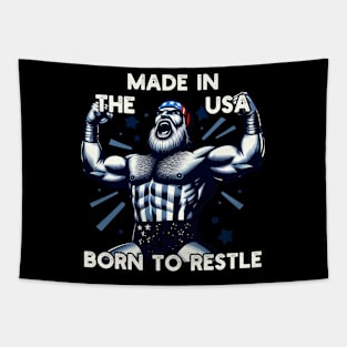 USA Wrestling Tapestry