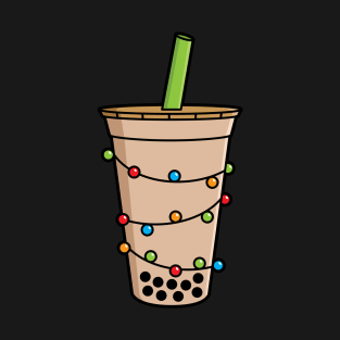 Bubble Tea - Christmas Holiday Boba T-Shirt