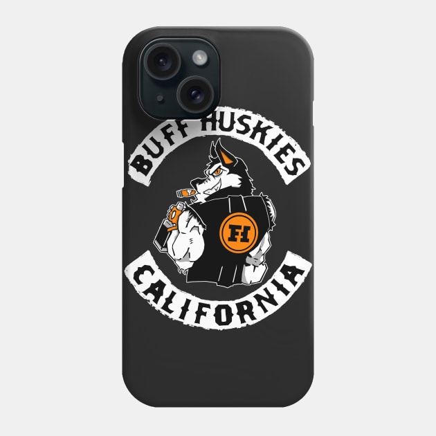 Buff Huskies Phone Case by maxheron