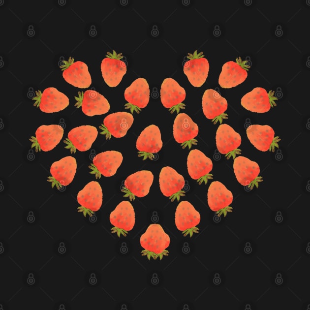 I love strawberries by Oricca