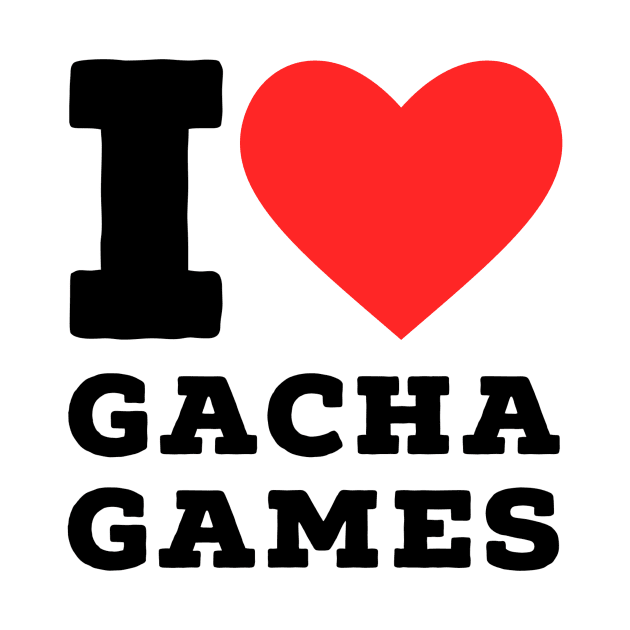 I love gacha game by richercollections