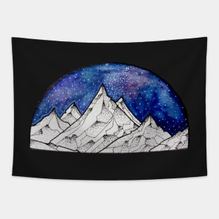 A Mountainous World :^) Tapestry