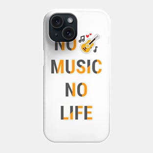 No Music No Life Phone Case