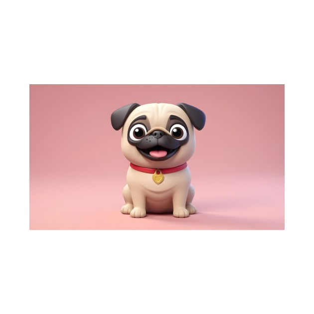 Pug Dog Smiles by allaboutpugdogs 