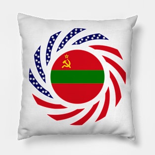 Transnistrian American Multinational Patriot Flag Series Pillow