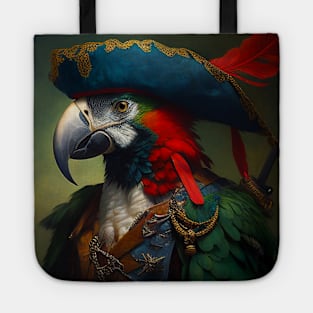 Pirate parrot Tote