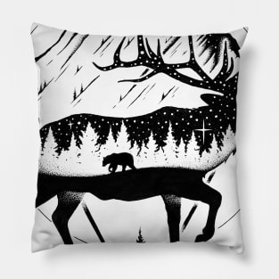 IN THE WILDERNESS III Pillow