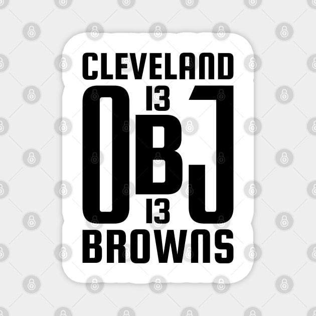 OBJ Cleveland Browns 2 Magnet by HooPet