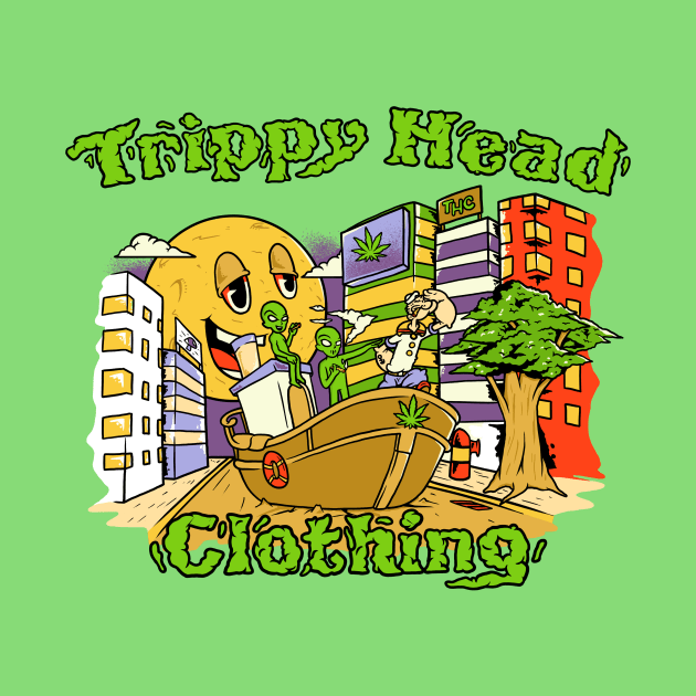 Trippy Headz- Trust Happiness Tee by Trippy Head Clothing