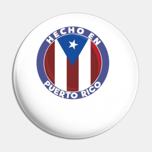 Hecho En Puerto Rico Souvenir Pins And Buttons Teepublic