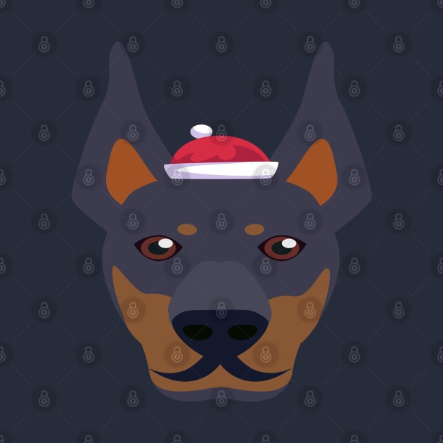 Funny Doberman Pinscher Dog Christmas 2020 Dog Lover Christmas by cuffiz