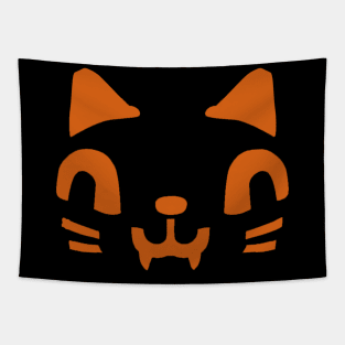 halloween cat Tapestry