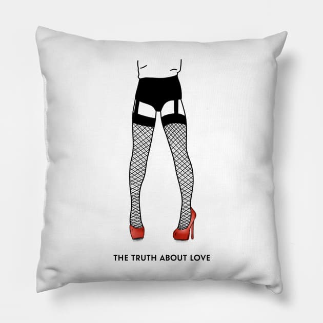 The Truth About Love Pillow by Dani-Moffet