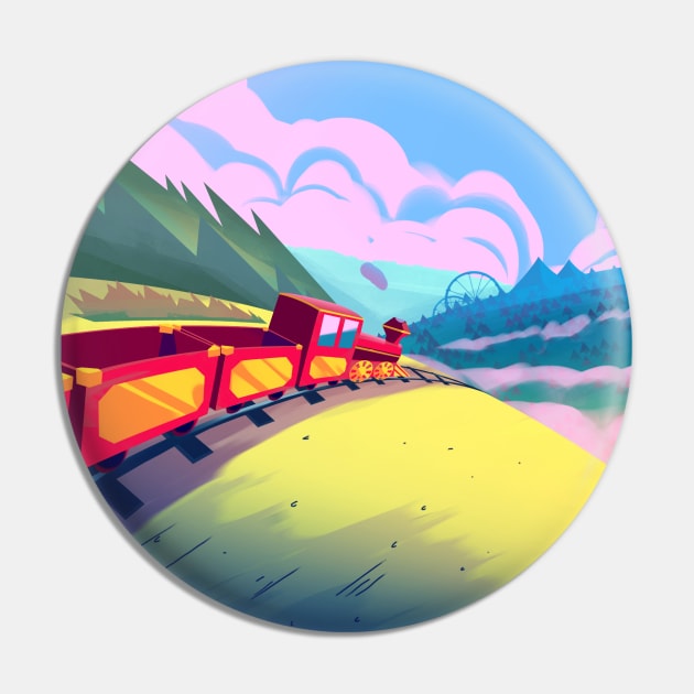 Train Adventure Pin by sythelum