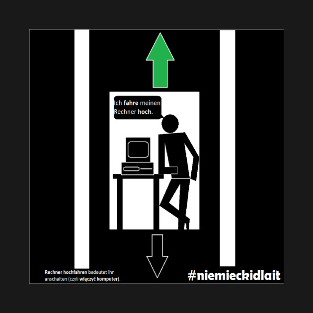 Rechner hoch- und runterfahren by Niemiecki dla IT