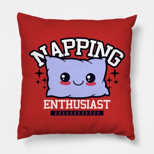 Cute Kawaii Pillow Napping Enthusiast Gift For Sleep Lovers Pillow