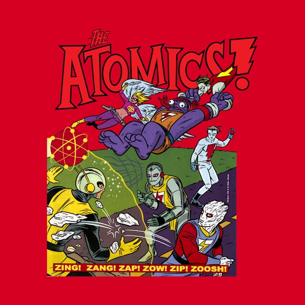 THE ATOMICS Strange Super-Heroes! by MICHAEL ALLRED