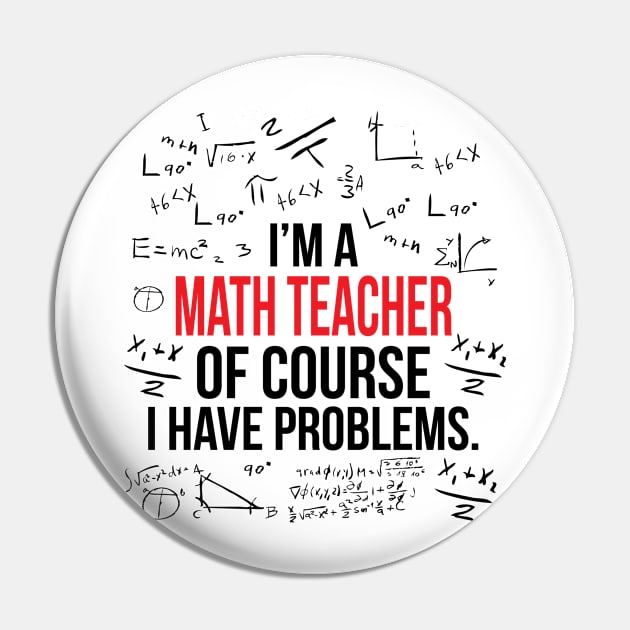 Math Teacher Problems Pin by albanyretro