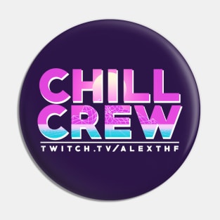 Chill Crew Cyan/Purple Pin