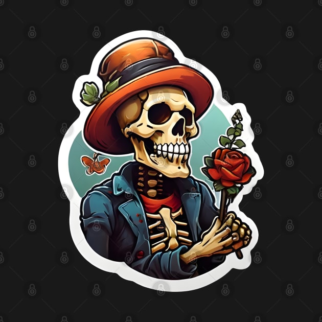 Romantic Skeleton by VivaLaRetro