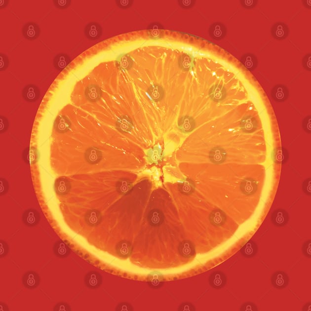 Orange Slice by SPACE ART & NATURE SHIRTS 