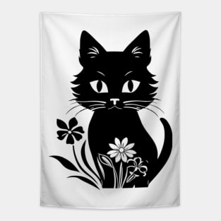 Cat Art Lover Tapestry