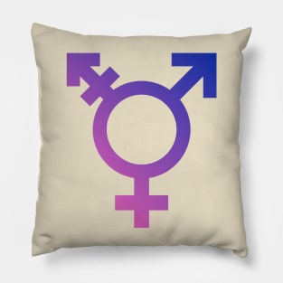 Transgender Symbol Pillow