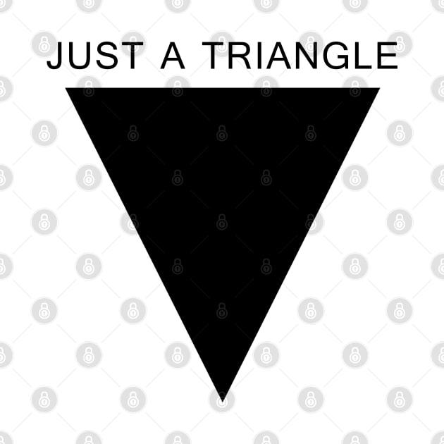 Just a Triangle (Black) by OSJ Store