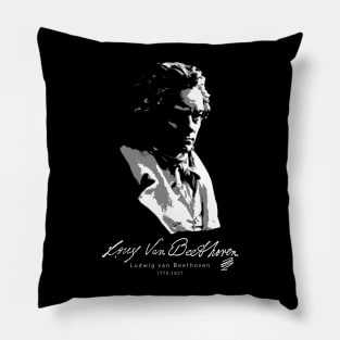 Ludwig van Beethoven, Classical Music-Piano Pillow