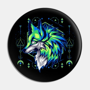 wolf pack Pin