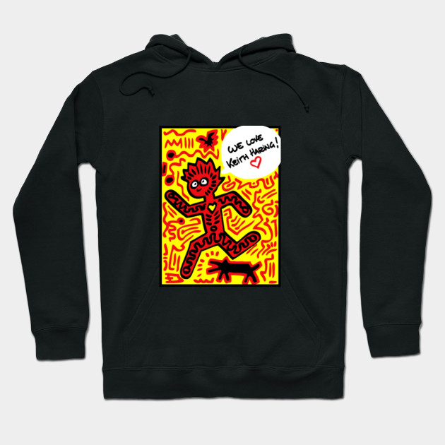 hoodie keith haring